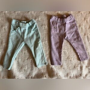 Janie and Jack Girls Ponte Pants 6-12 months
